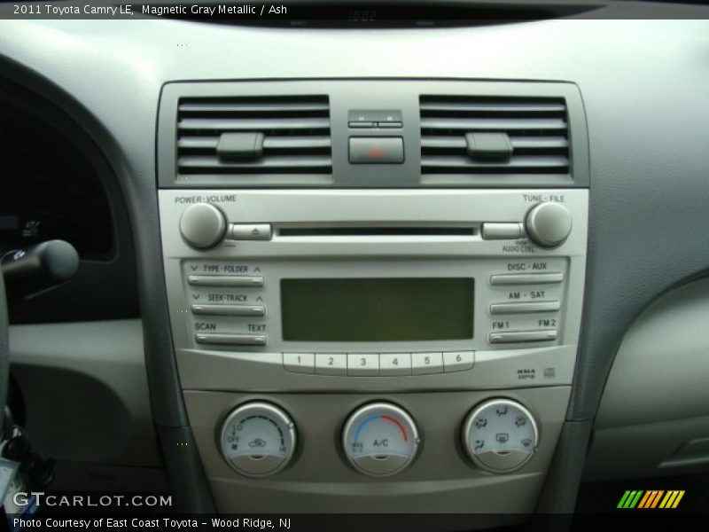 Magnetic Gray Metallic / Ash 2011 Toyota Camry LE