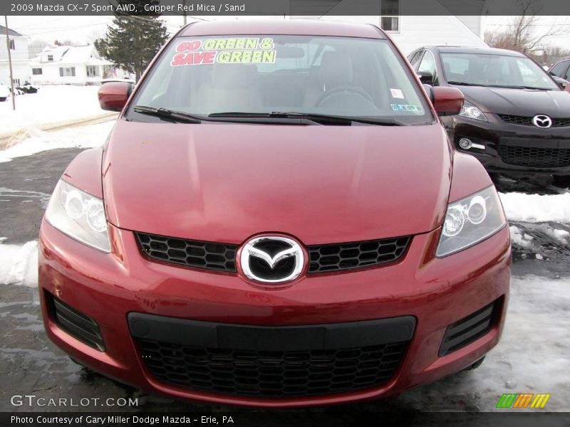 Copper Red Mica / Sand 2009 Mazda CX-7 Sport AWD
