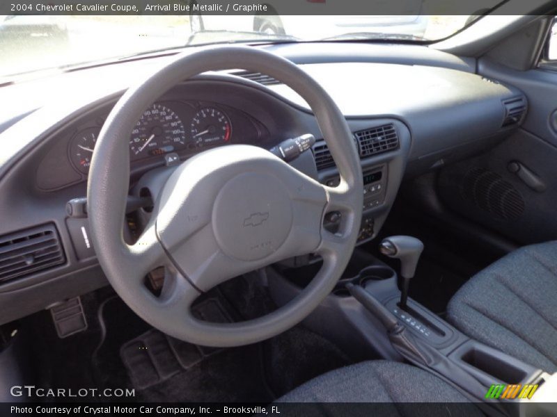 Arrival Blue Metallic / Graphite 2004 Chevrolet Cavalier Coupe
