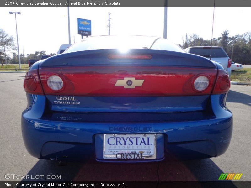 Arrival Blue Metallic / Graphite 2004 Chevrolet Cavalier Coupe