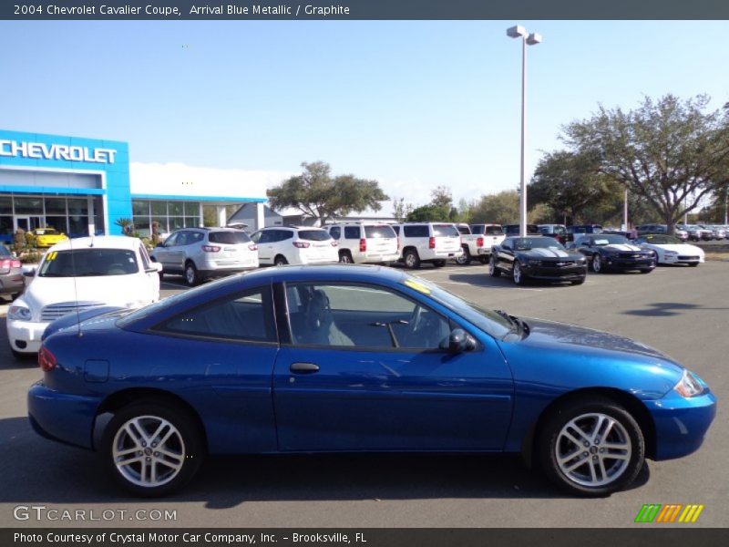 Arrival Blue Metallic / Graphite 2004 Chevrolet Cavalier Coupe