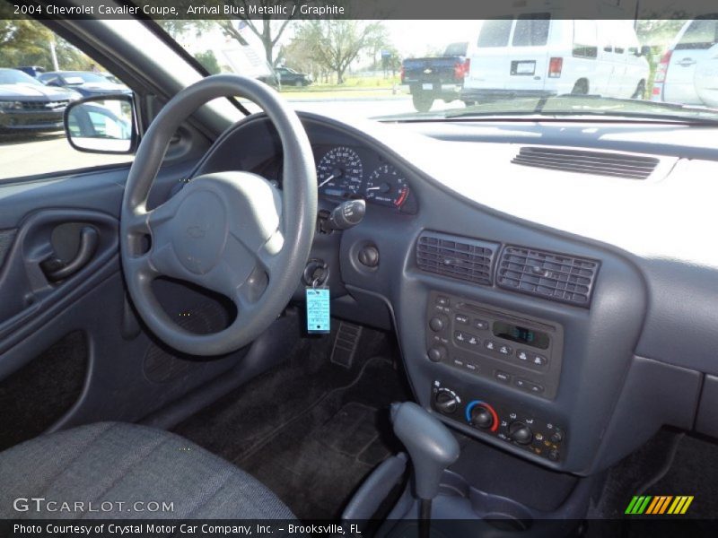 Arrival Blue Metallic / Graphite 2004 Chevrolet Cavalier Coupe