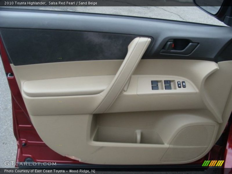 Salsa Red Pearl / Sand Beige 2010 Toyota Highlander
