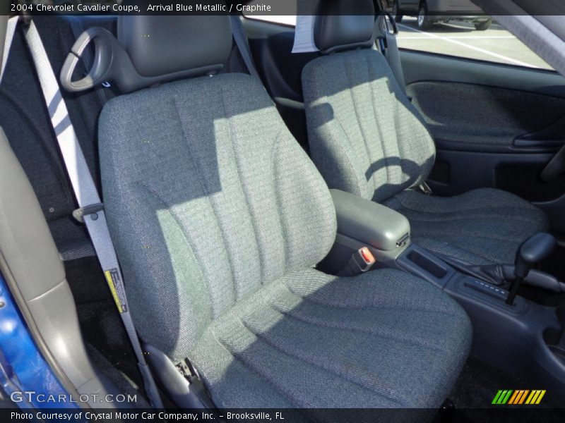Arrival Blue Metallic / Graphite 2004 Chevrolet Cavalier Coupe