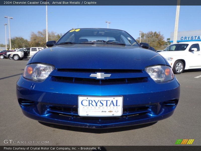 Arrival Blue Metallic / Graphite 2004 Chevrolet Cavalier Coupe