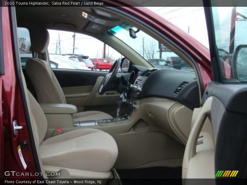 Salsa Red Pearl / Sand Beige 2010 Toyota Highlander