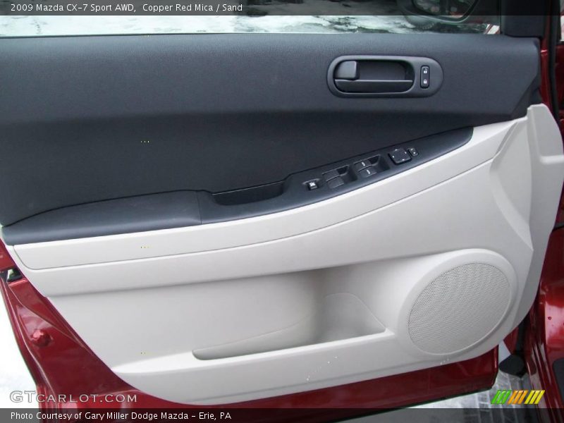 Copper Red Mica / Sand 2009 Mazda CX-7 Sport AWD