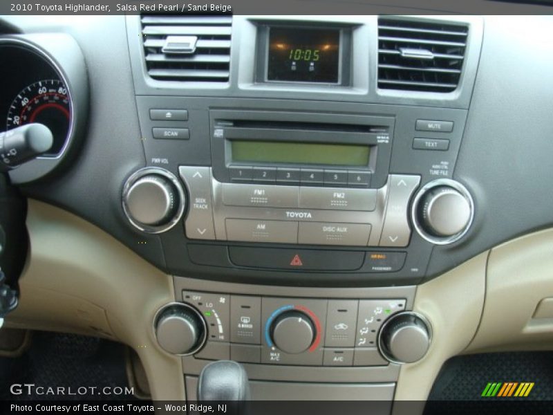 Salsa Red Pearl / Sand Beige 2010 Toyota Highlander