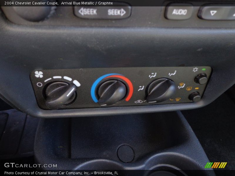 Arrival Blue Metallic / Graphite 2004 Chevrolet Cavalier Coupe