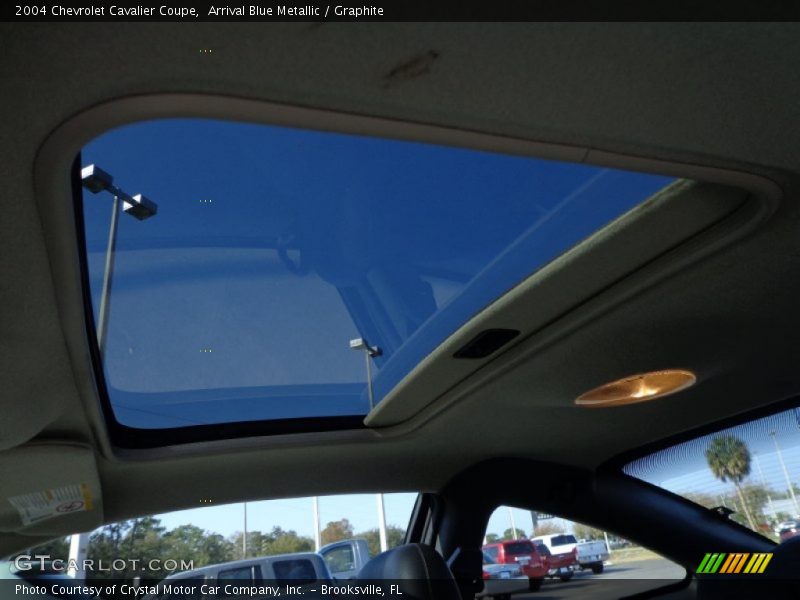 Arrival Blue Metallic / Graphite 2004 Chevrolet Cavalier Coupe