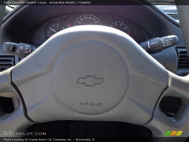 Arrival Blue Metallic / Graphite 2004 Chevrolet Cavalier Coupe