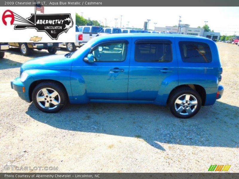 Aqua Blue Metallic / Cashmere 2009 Chevrolet HHR LT