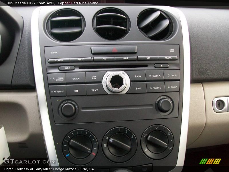 Copper Red Mica / Sand 2009 Mazda CX-7 Sport AWD