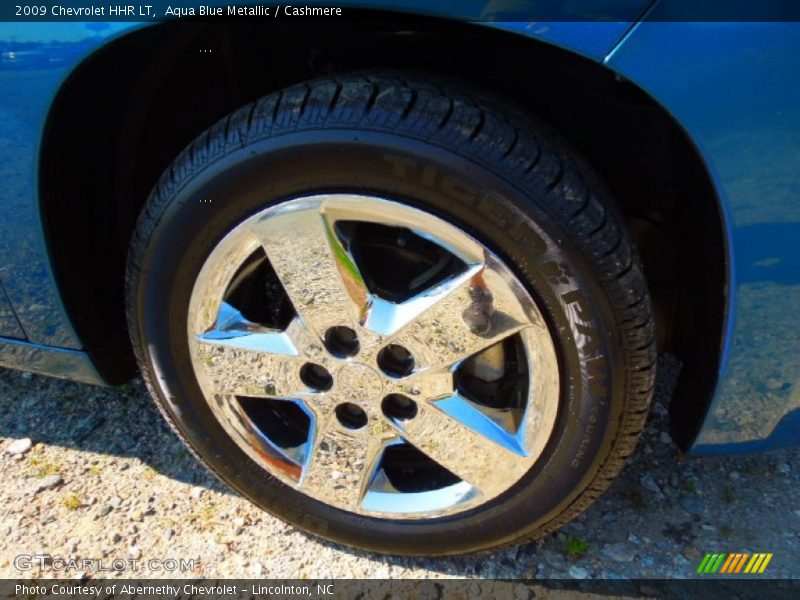 Aqua Blue Metallic / Cashmere 2009 Chevrolet HHR LT