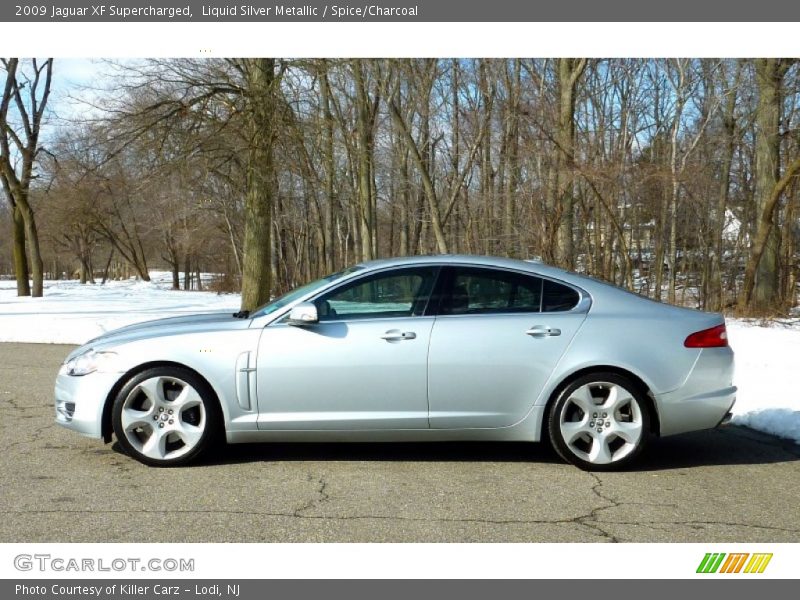  2009 XF Supercharged Liquid Silver Metallic