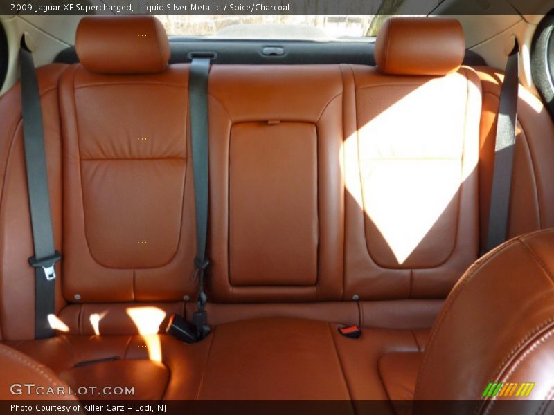 Liquid Silver Metallic / Spice/Charcoal 2009 Jaguar XF Supercharged