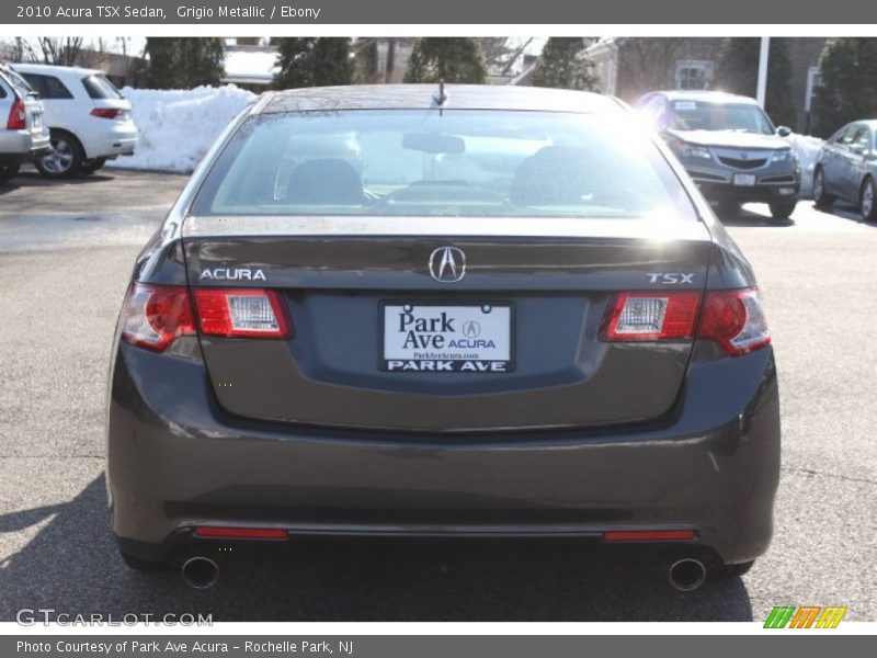 Grigio Metallic / Ebony 2010 Acura TSX Sedan