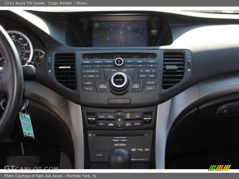 Grigio Metallic / Ebony 2010 Acura TSX Sedan