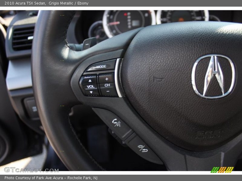 Grigio Metallic / Ebony 2010 Acura TSX Sedan
