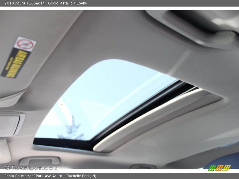 Grigio Metallic / Ebony 2010 Acura TSX Sedan