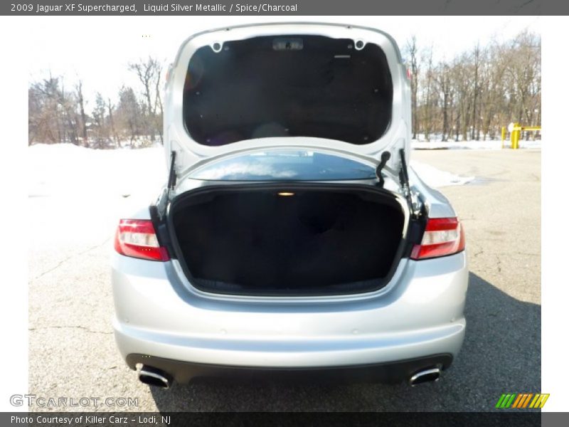 Liquid Silver Metallic / Spice/Charcoal 2009 Jaguar XF Supercharged