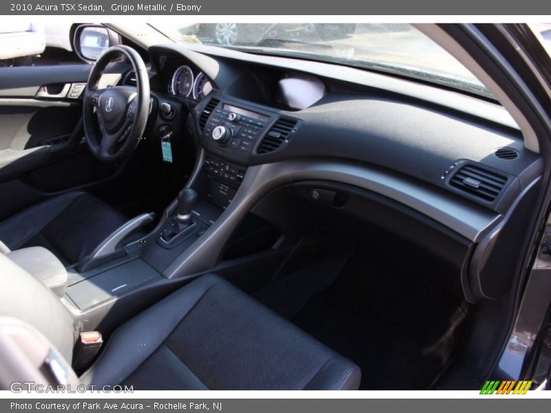 Grigio Metallic / Ebony 2010 Acura TSX Sedan