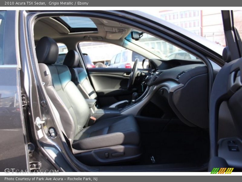 Grigio Metallic / Ebony 2010 Acura TSX Sedan