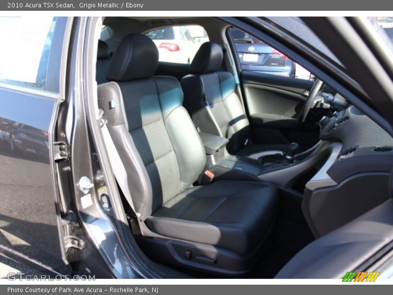 Grigio Metallic / Ebony 2010 Acura TSX Sedan