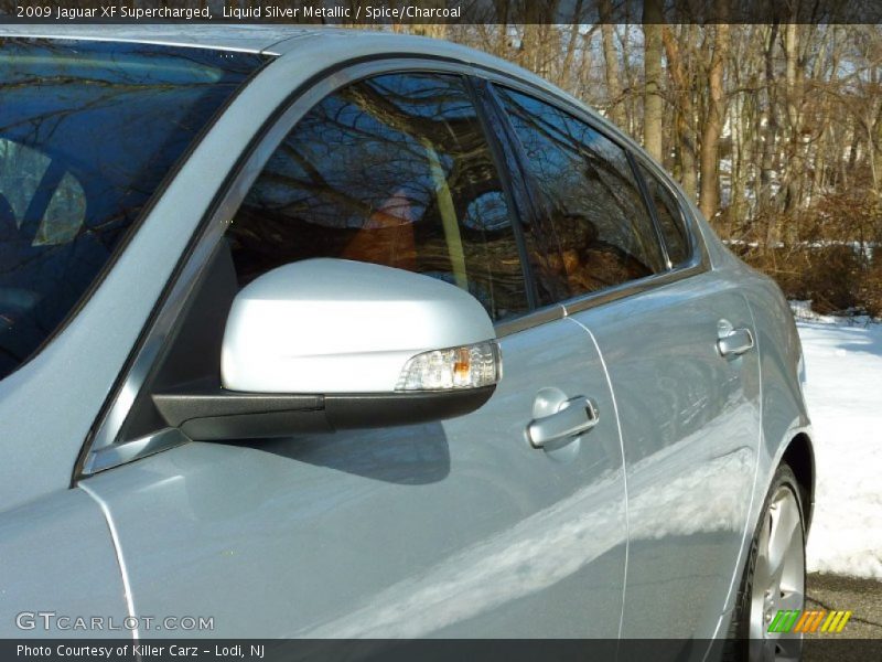 Liquid Silver Metallic / Spice/Charcoal 2009 Jaguar XF Supercharged