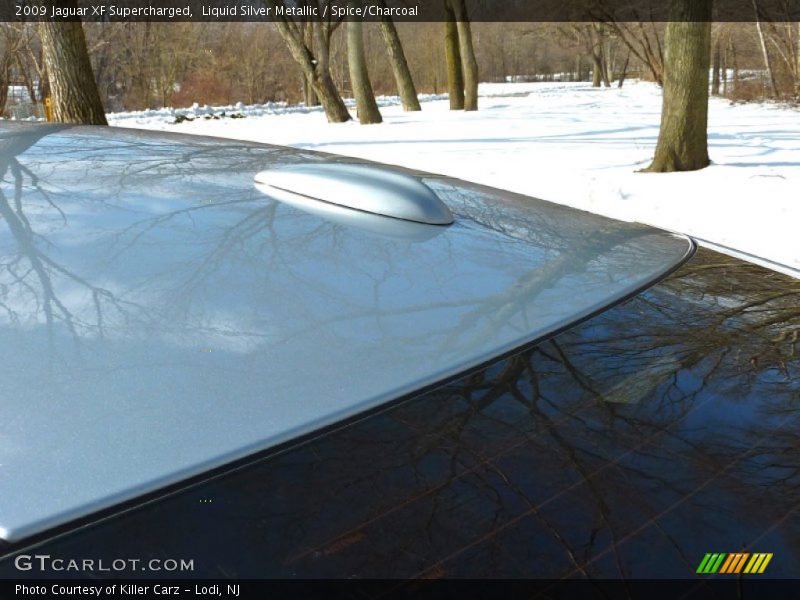 Liquid Silver Metallic / Spice/Charcoal 2009 Jaguar XF Supercharged