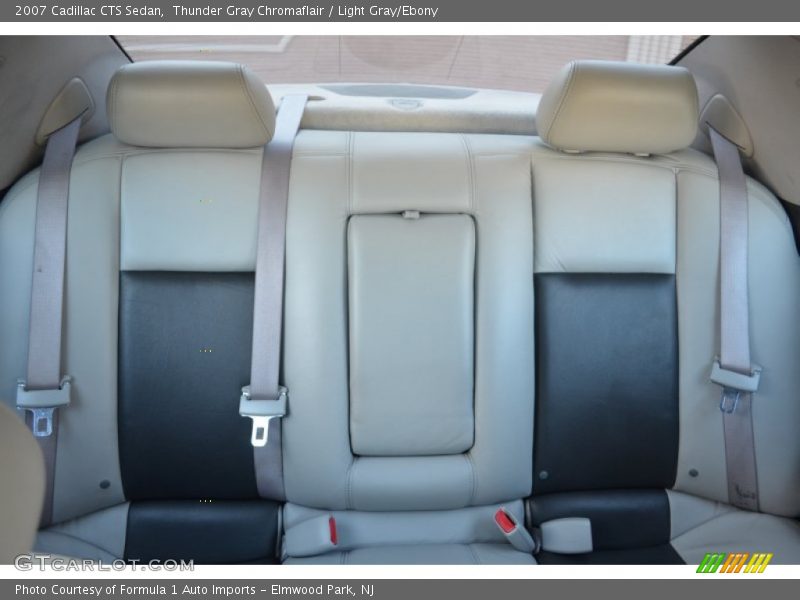 Thunder Gray Chromaflair / Light Gray/Ebony 2007 Cadillac CTS Sedan