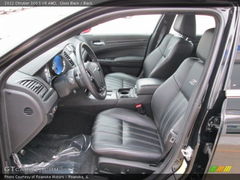  2012 300 S V8 AWD Black Interior