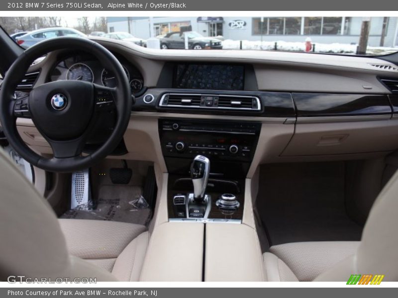 Alpine White / Oyster/Black 2012 BMW 7 Series 750Li Sedan