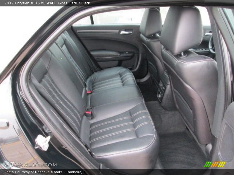 Rear Seat of 2012 300 S V8 AWD