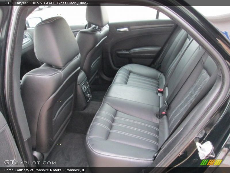 Rear Seat of 2012 300 S V8 AWD