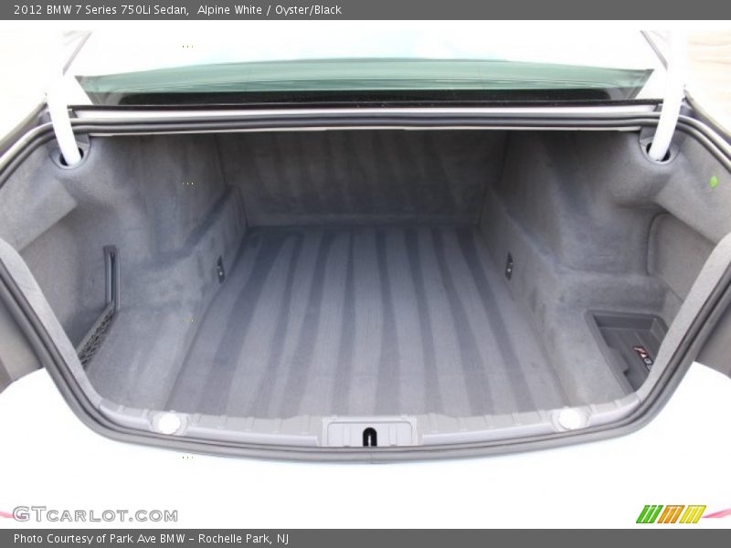 Alpine White / Oyster/Black 2012 BMW 7 Series 750Li Sedan