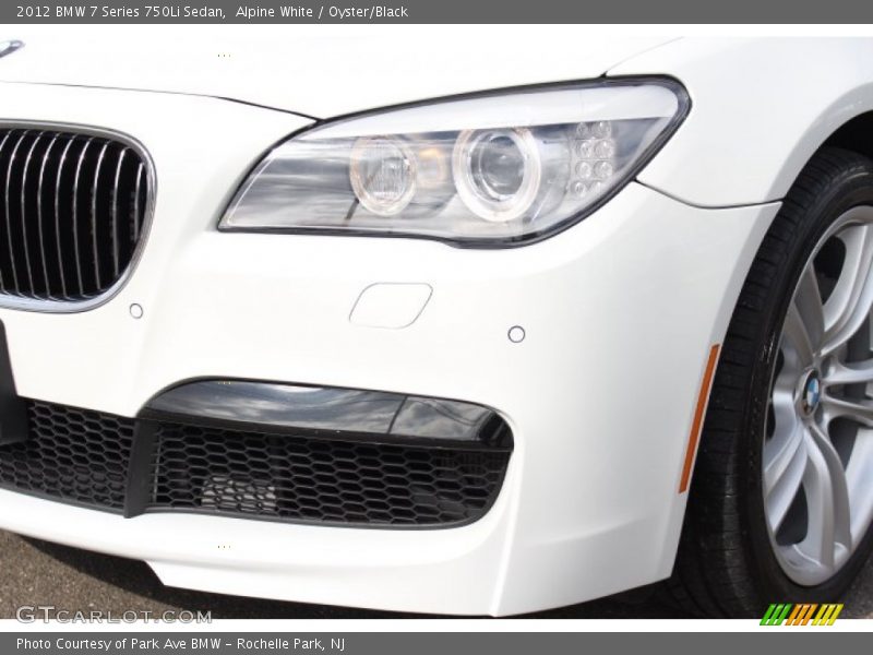 Alpine White / Oyster/Black 2012 BMW 7 Series 750Li Sedan