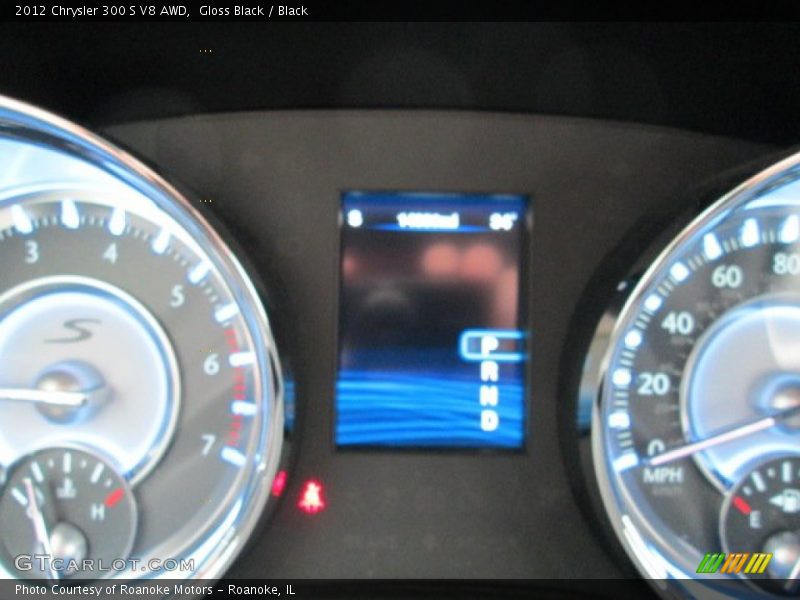 Gloss Black / Black 2012 Chrysler 300 S V8 AWD