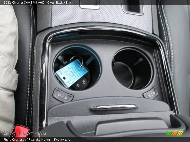 Gloss Black / Black 2012 Chrysler 300 S V8 AWD