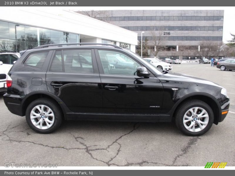 Jet Black / Black 2010 BMW X3 xDrive30i