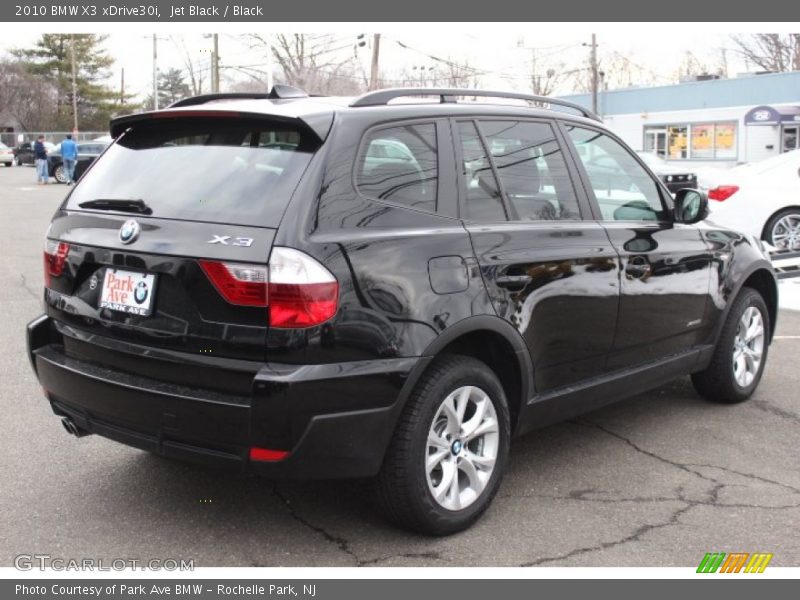 Jet Black / Black 2010 BMW X3 xDrive30i