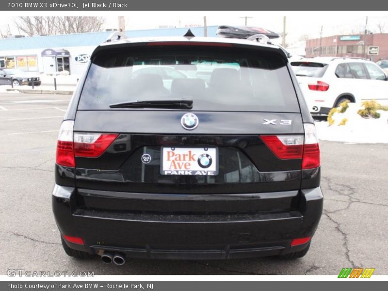 Jet Black / Black 2010 BMW X3 xDrive30i
