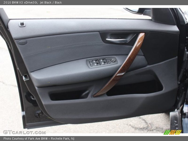 Jet Black / Black 2010 BMW X3 xDrive30i