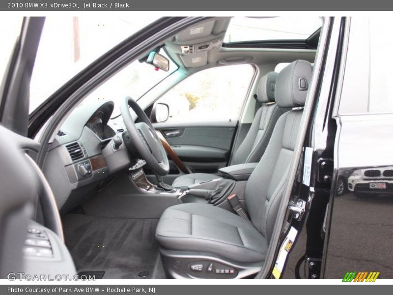 Jet Black / Black 2010 BMW X3 xDrive30i