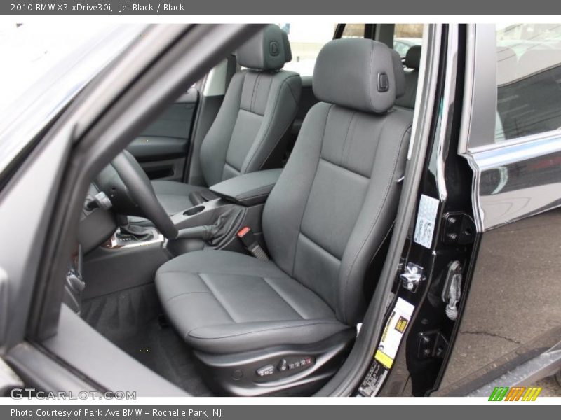 Jet Black / Black 2010 BMW X3 xDrive30i