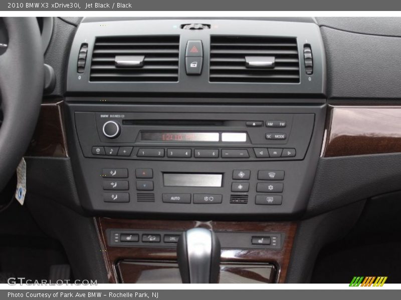 Jet Black / Black 2010 BMW X3 xDrive30i