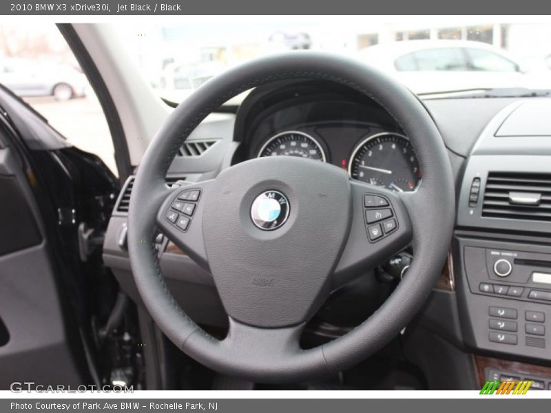 Jet Black / Black 2010 BMW X3 xDrive30i
