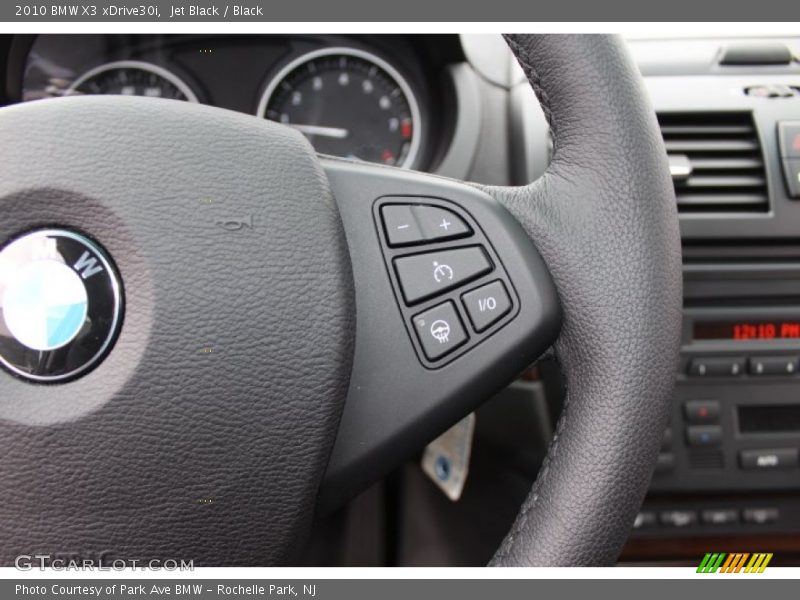 Jet Black / Black 2010 BMW X3 xDrive30i