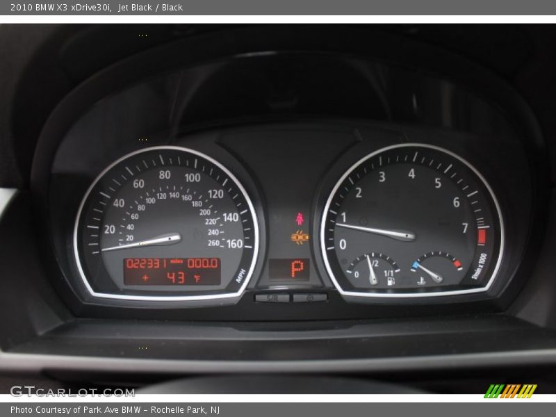 Jet Black / Black 2010 BMW X3 xDrive30i