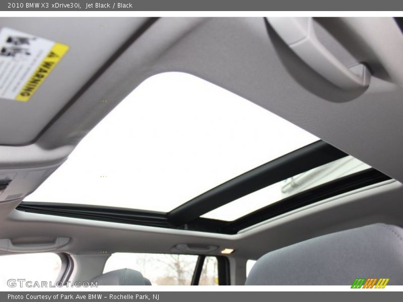 Jet Black / Black 2010 BMW X3 xDrive30i